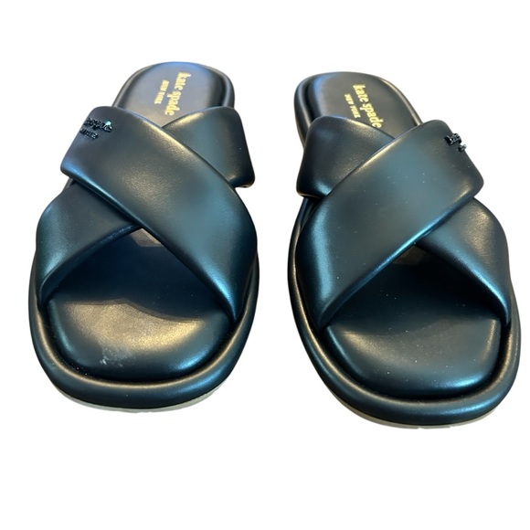 Kate Spade Rio Slide Sandal Black Size 8 - Picture 3 of 11